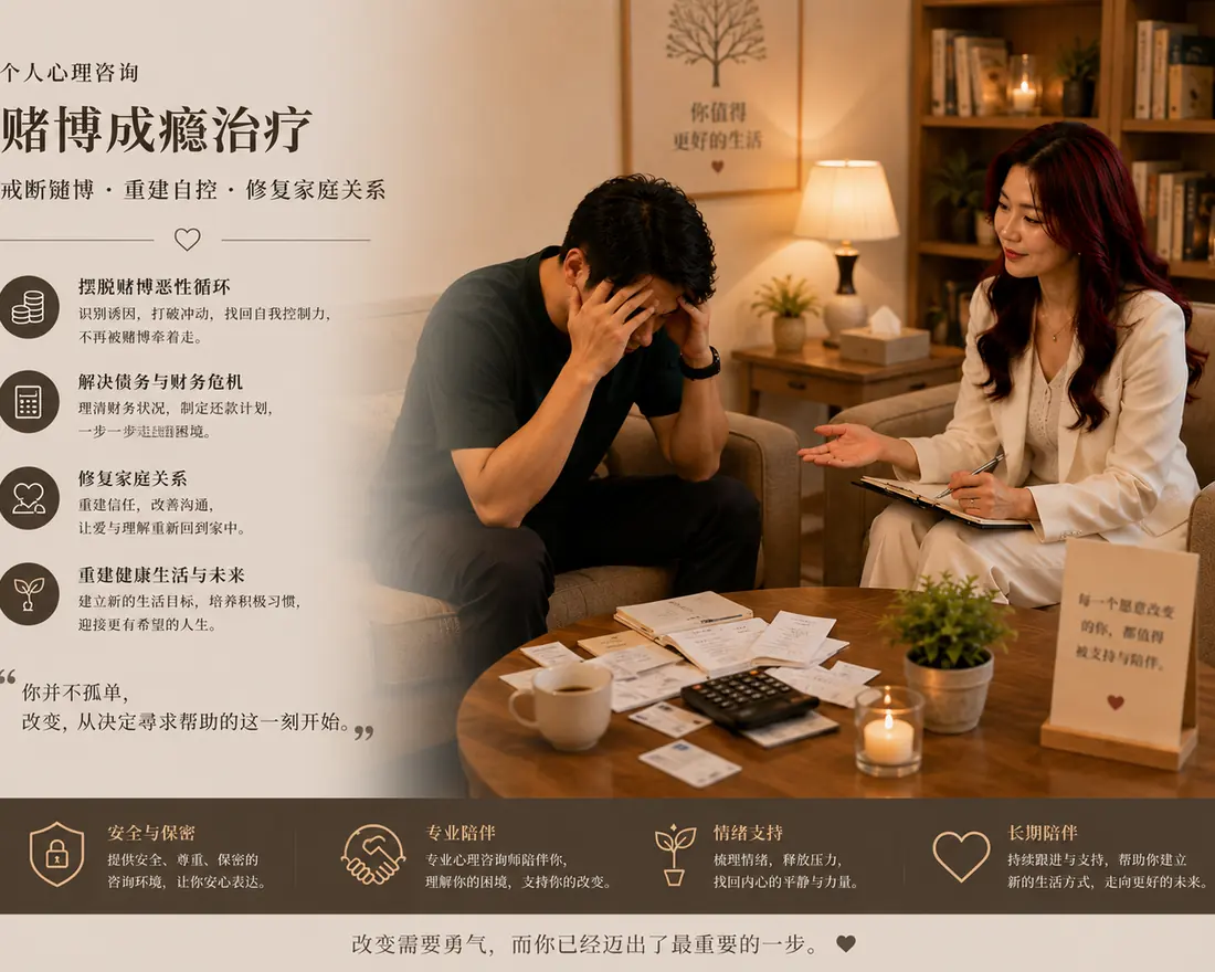 成瘾行为深度治疗：赌博成瘾治疗