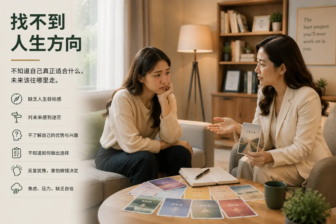 生涯决策咨询：找不到人生方向