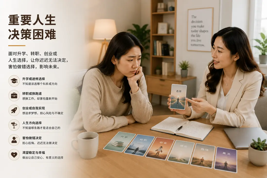 生涯决策咨询：重要人生决策困难