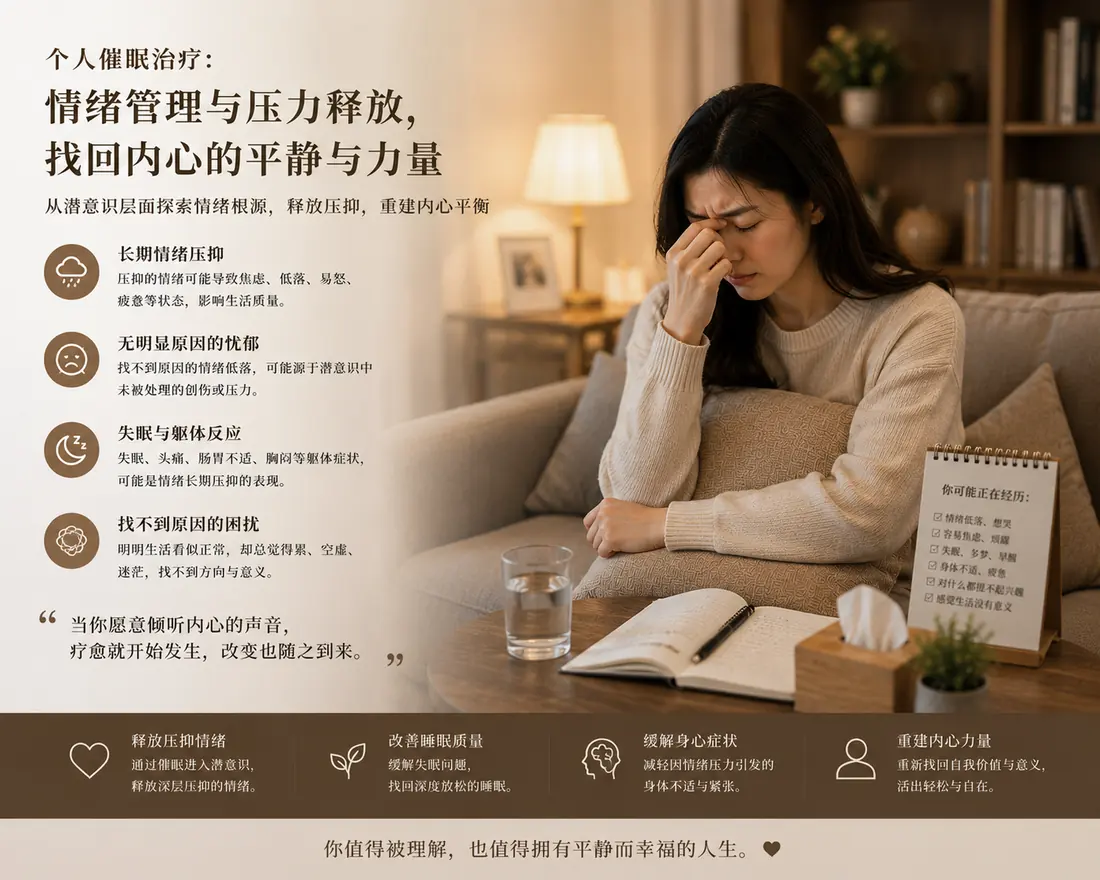 临床催眠治疗：情绪管理与压力释放
