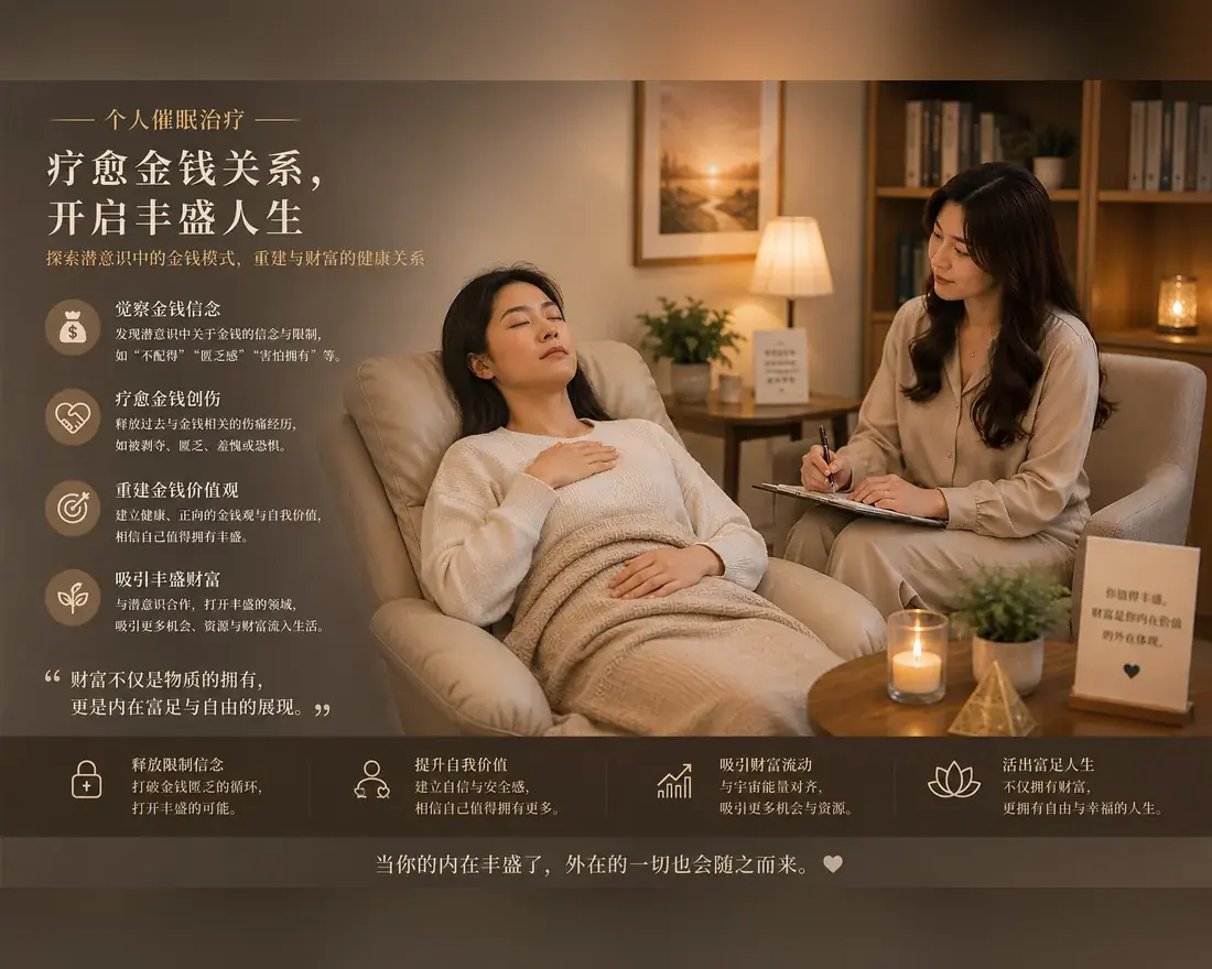 临床催眠治疗：疗愈金钱关系