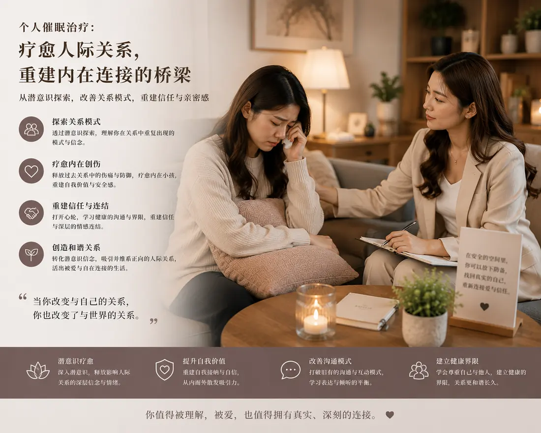 临床催眠治疗：疗愈人际关系