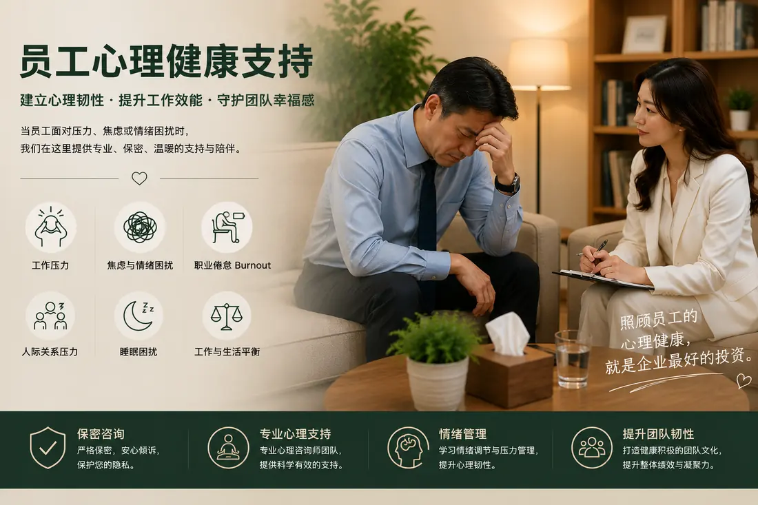 企业EAP：员工心理健康支持