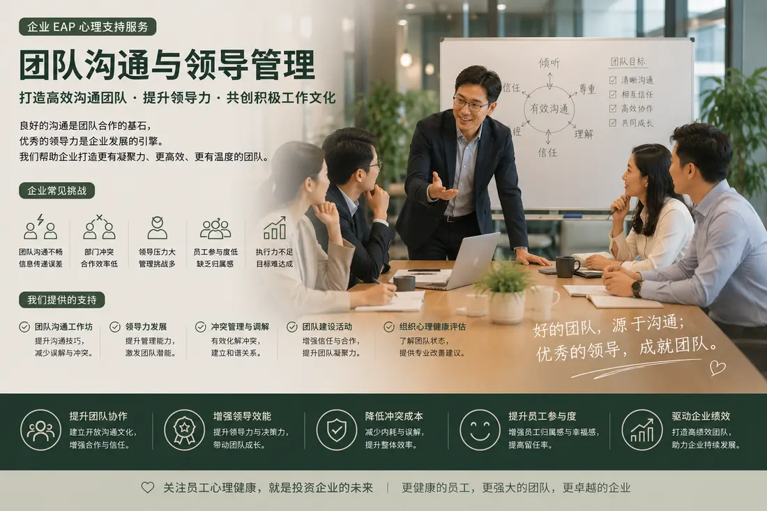企业EAP：团队沟通与领导管理