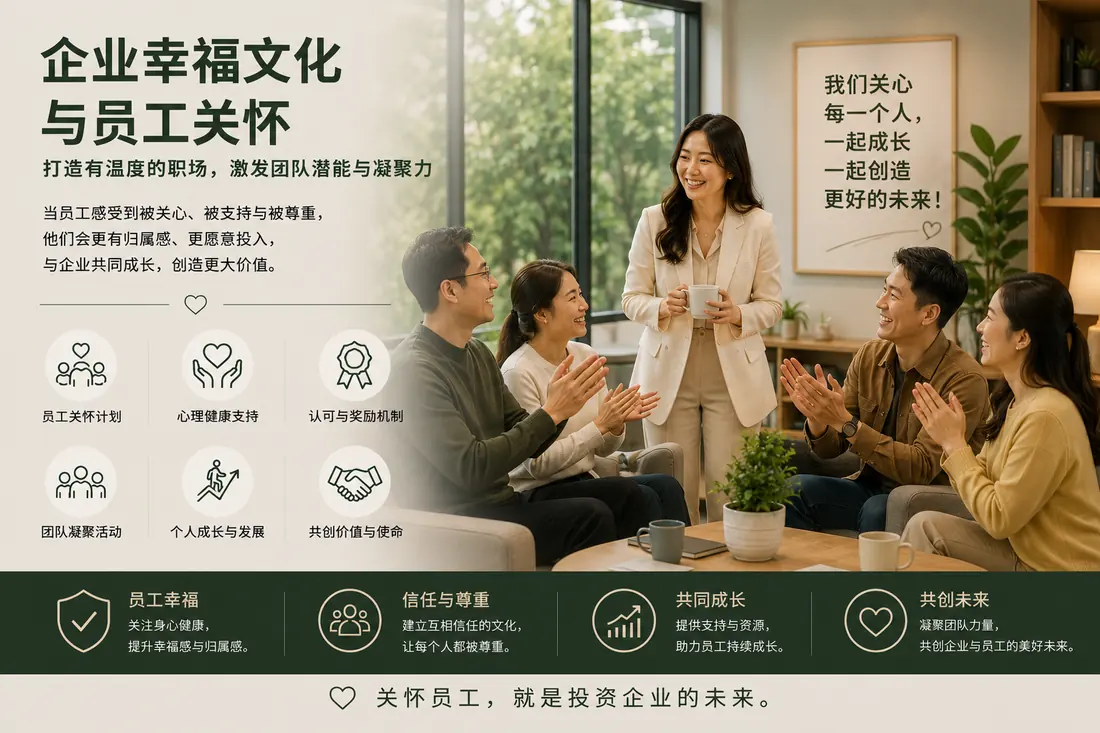 企业EAP：企业幸福文化与员工关怀