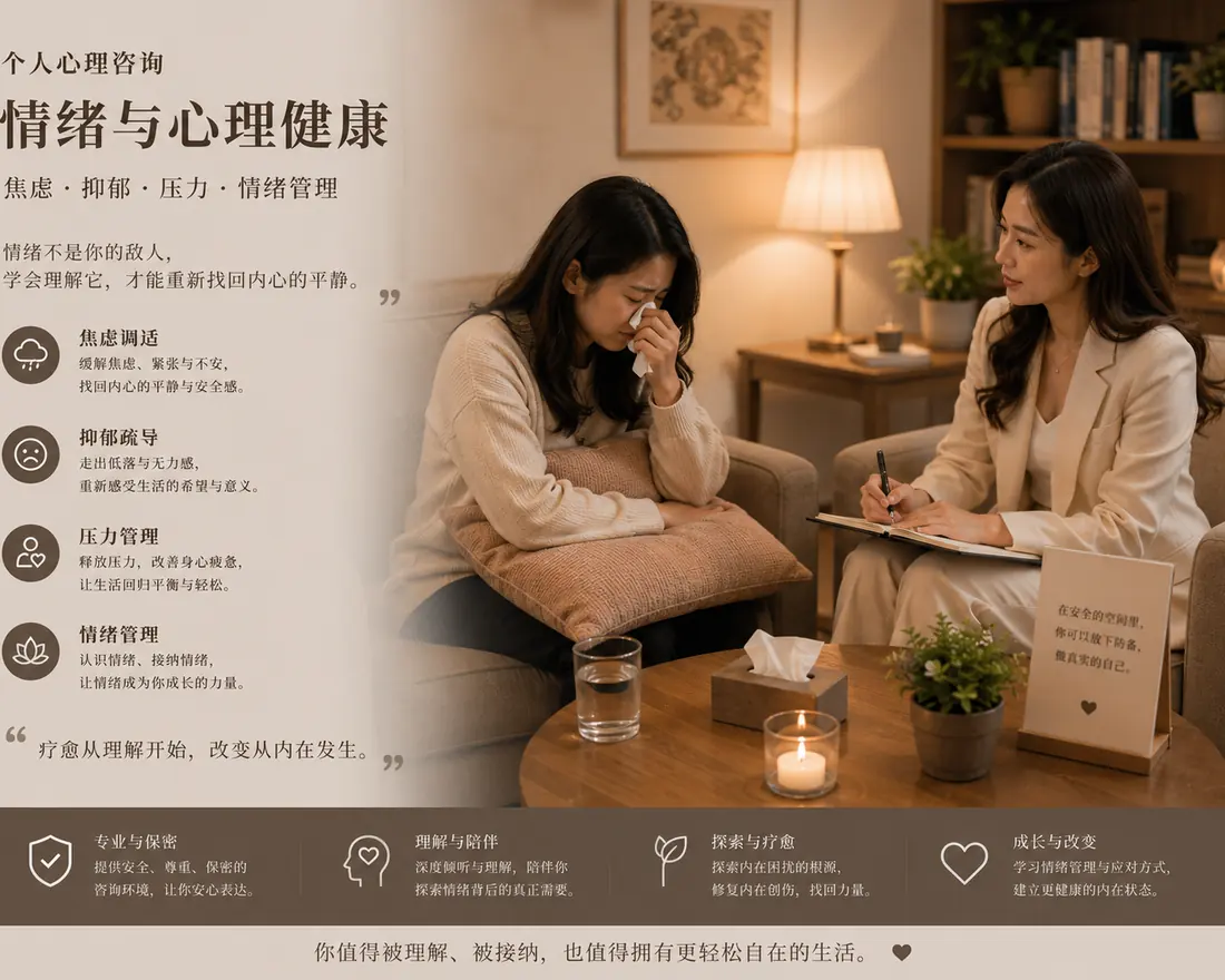 个人心理咨询：情绪与心理健康